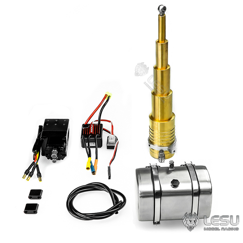 Rc Excavator Hydraulic - النظام الهيدروليكي 1/14 LESU شاحنة اسطوانة