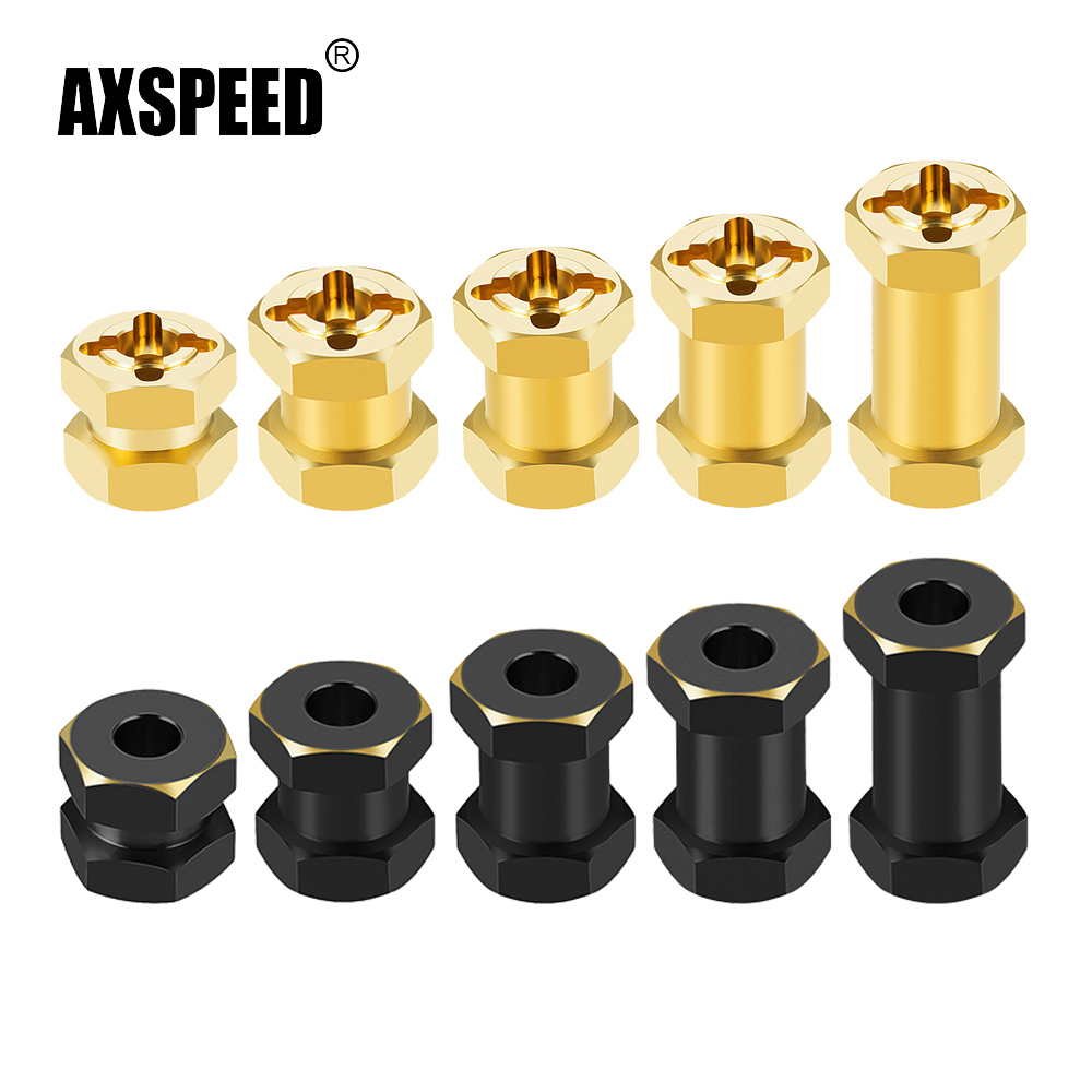 Wheel Hex Adapter - AXSPEED النحاس 12/15/17/20/25 مللي متر عجلة