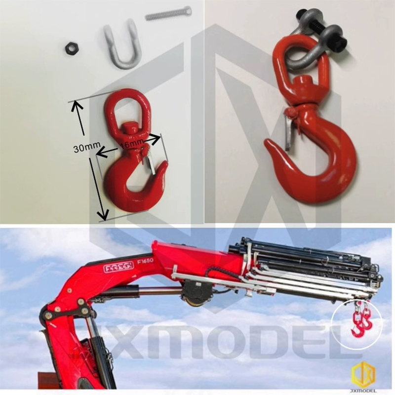 Rc Excavator Hydraulic - خطاف رافعة الشاحنة JXmodel F1650 Tamiya