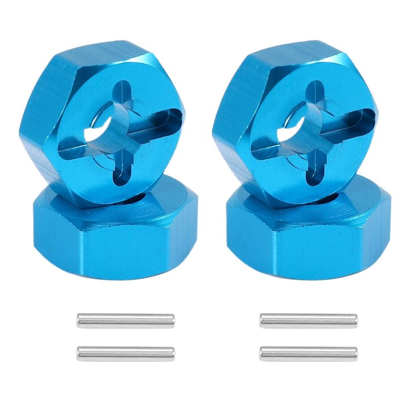 Wheel Hex Adapter - طقم محولات معدنية سداسية الشكل (4