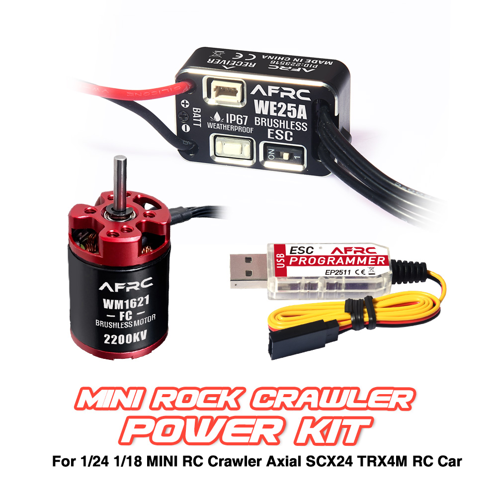 Rc Hobby Kit - مجموعة طاقة AFRC ESC 25A بدون