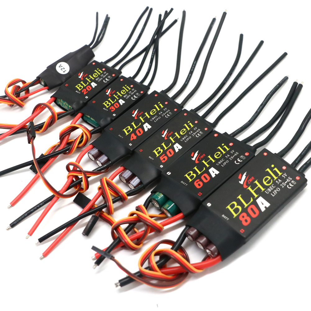 Fpv Racing Quadcopter - BLHeli فرش ESC 80A 12A 20A