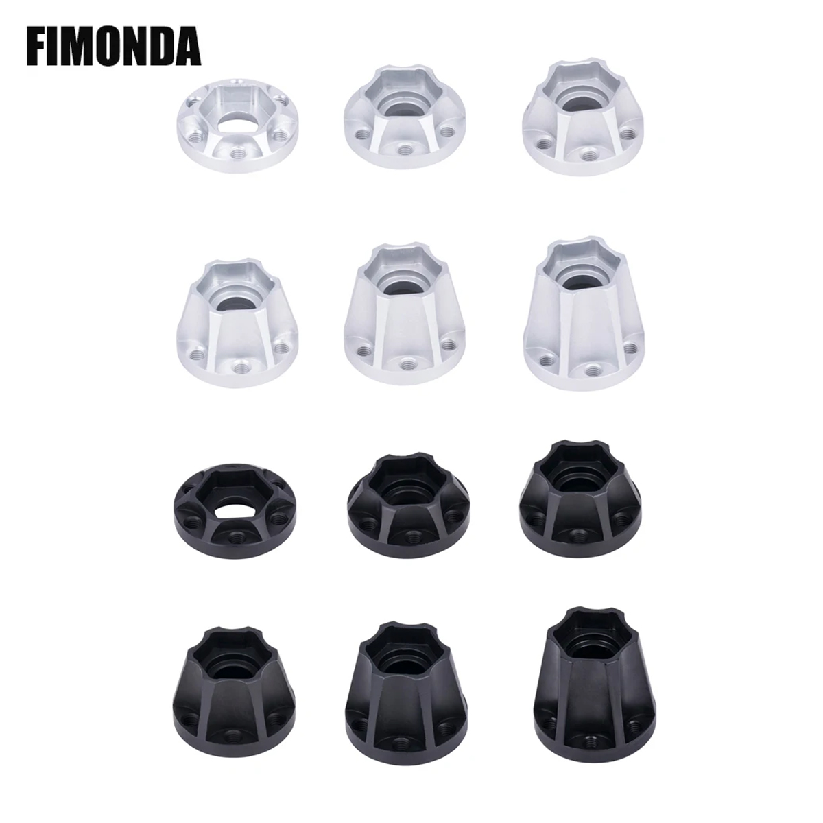 Wheel Hex Adapter - محور عجلة ألومنيوم سداسي 6/9/12/15/18/21 مم