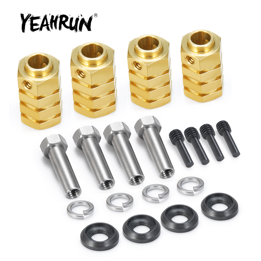 YEAHRUN 4 قطعة 15/20 مللي متر  - مراجعة Wheel Hex Adapter وسعره