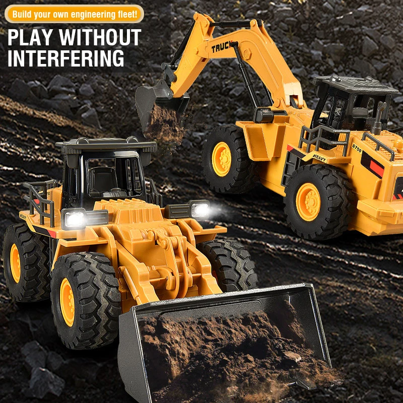 2.4G سبيكة التحكم عن بعد حفارة - مراجعة Rc Excavator Hydraulic وسعره
