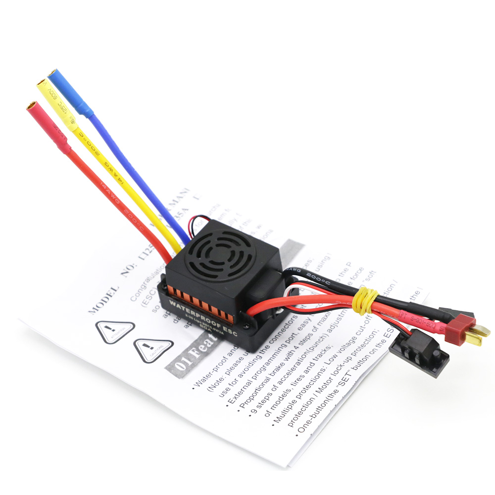 ترقية جديدة مقاوم للماء 3650 3 - مراجعة Esc Waterproof 60A وسعره