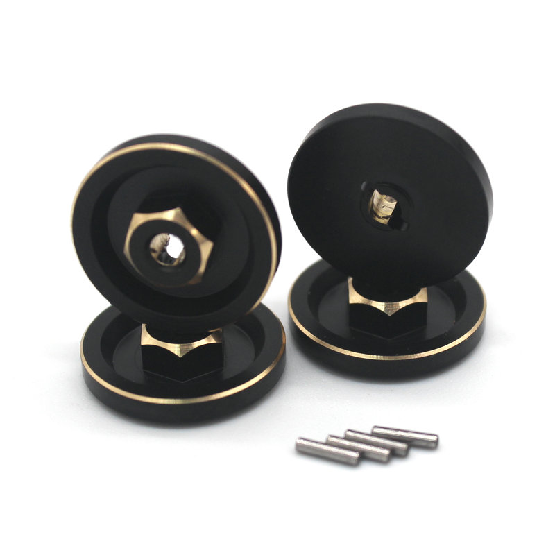 إكسسوارات معدنية FMS FCX24M 1/ - مراجعة Wheel Hex Adapter وسعره