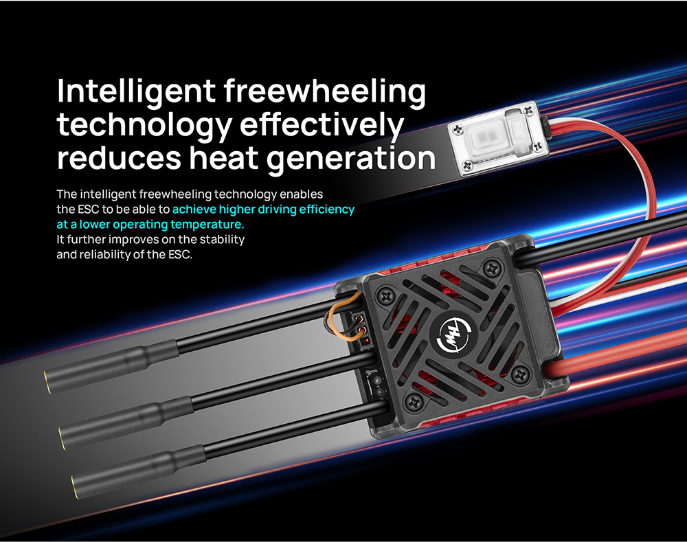 وحدة تحكم إلكترونية HobbyWing  - مراجعة Esc Waterproof 60A وسعره