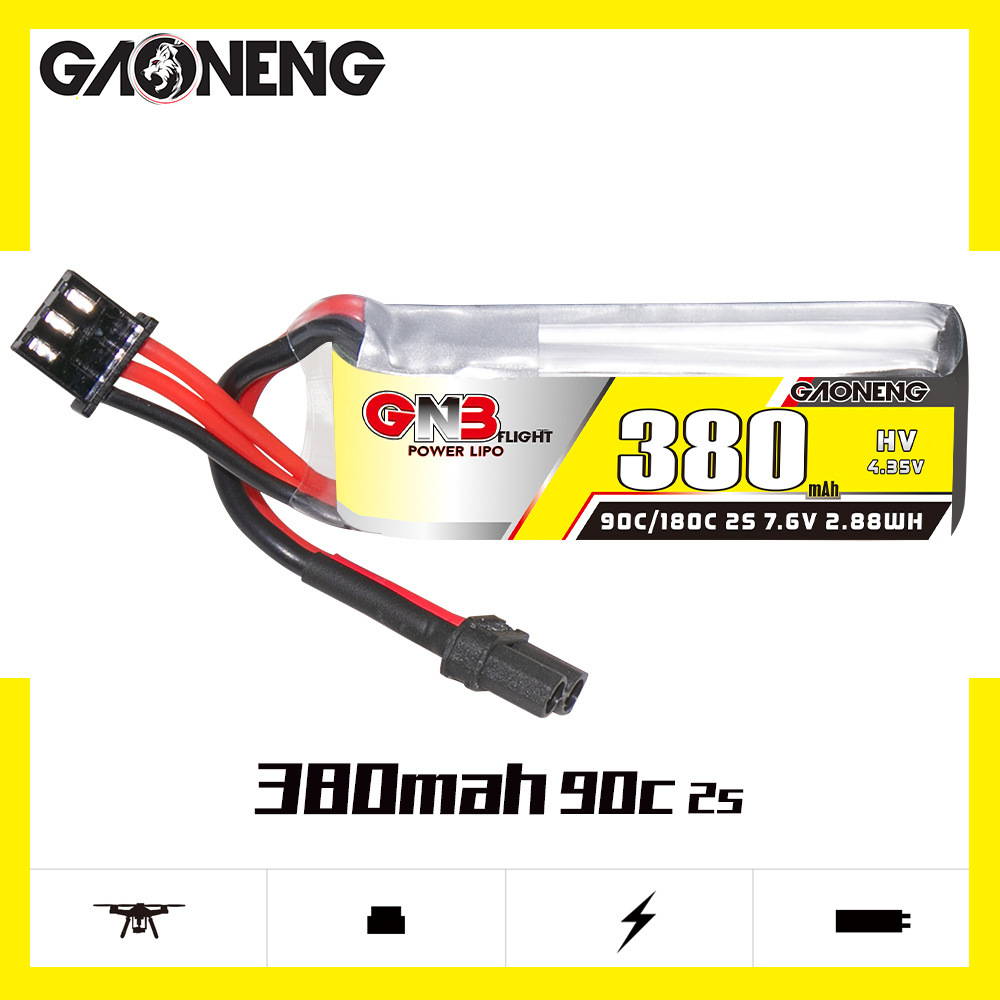 بطارية ليثيوم بوليمر GNB 2S 7. - مراجعة Hobby Rc Quadcopters وسعره