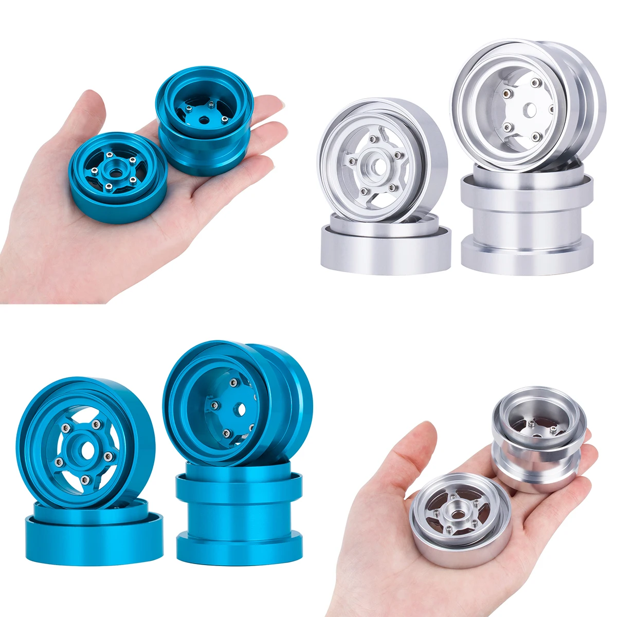 عجلات خرز من الألومنيوم لمجموع - مراجعة Rc Hobby Kit وسعره