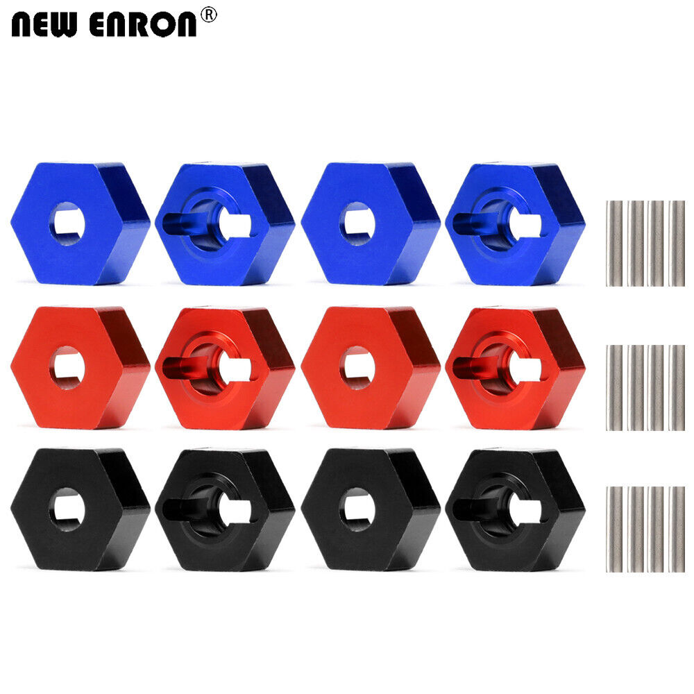red/blue/black Aluminium 6061  - مراجعة Wheel Hex Adapter وسعره
