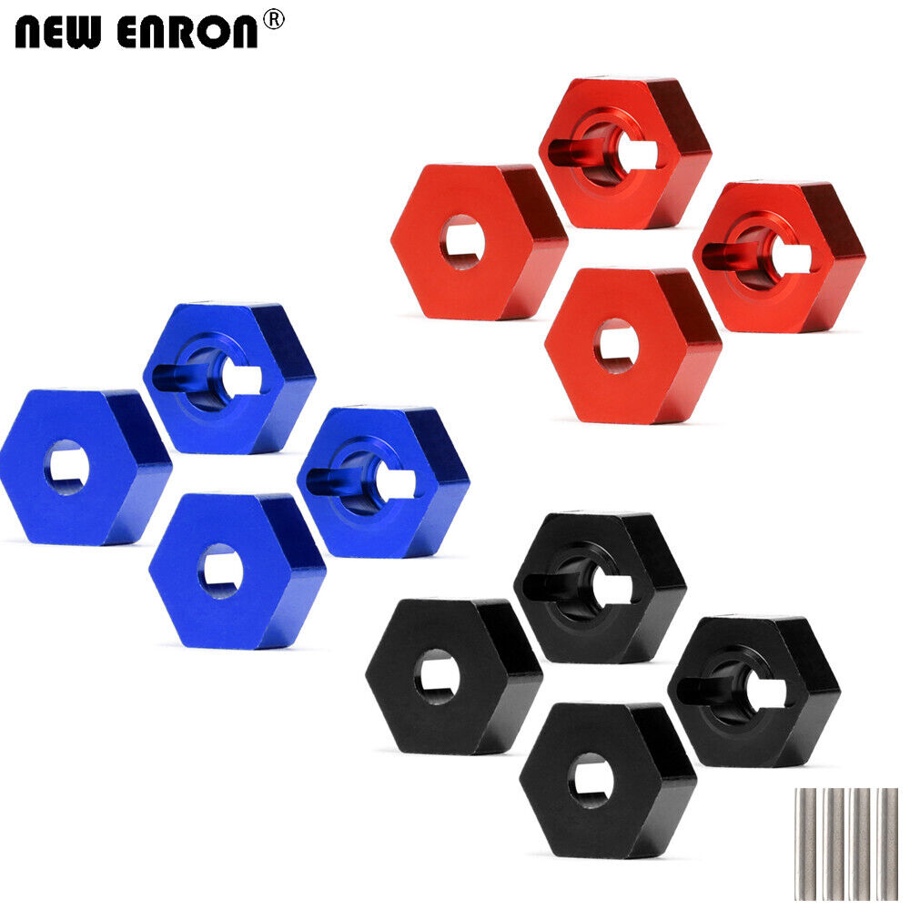 red/blue/black Aluminium 6061  - مراجعة Wheel Hex Adapter وسعره