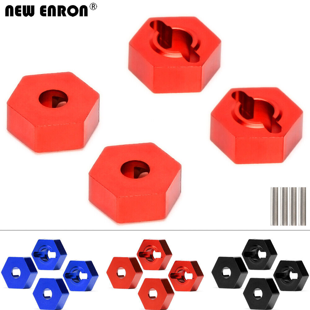 red/blue/black Aluminium 6061  - مراجعة Wheel Hex Adapter وسعره