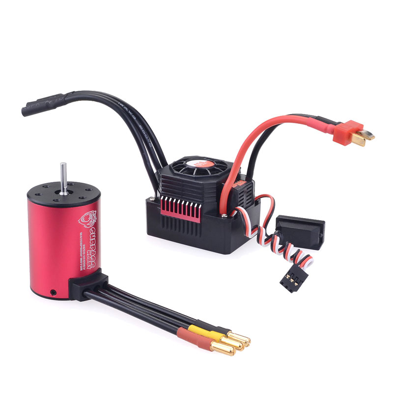 محرك Surpass Hobby KK 3650 كوم - مراجعة Esc Waterproof 60A وسعره